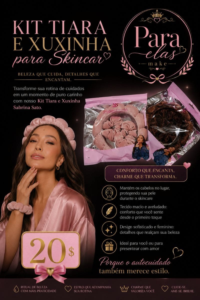 Kit tiara e Xuxinha - Foto 1