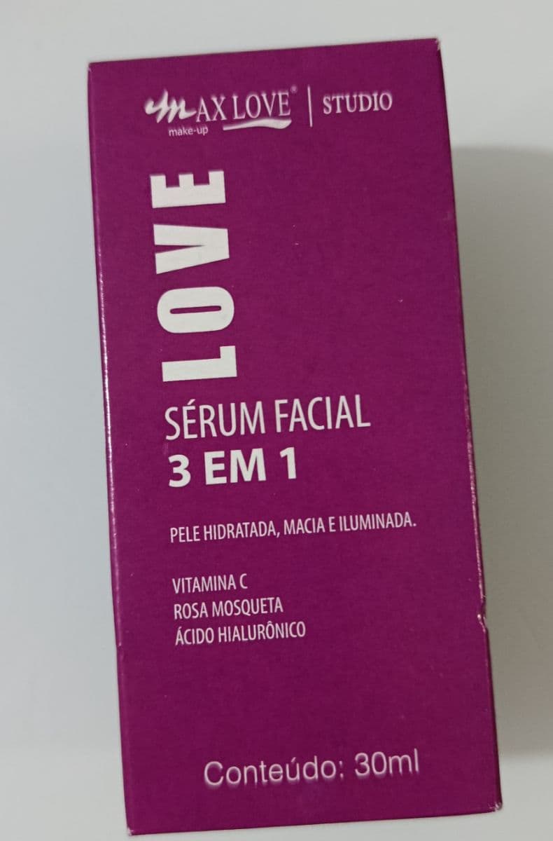 Sérum facial 3 em 1