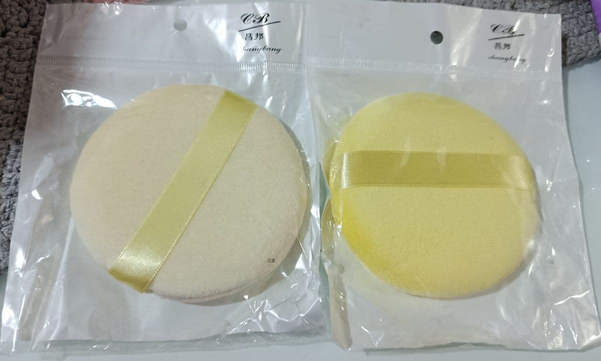 Esponja facial para pó
