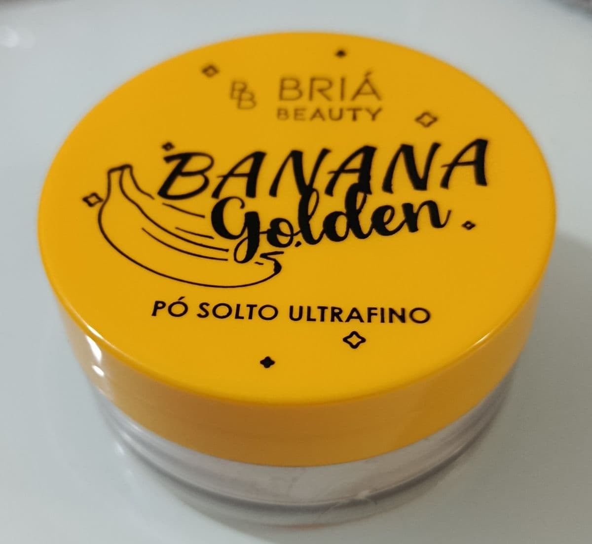 Pó solto ultrafino Banana Golden