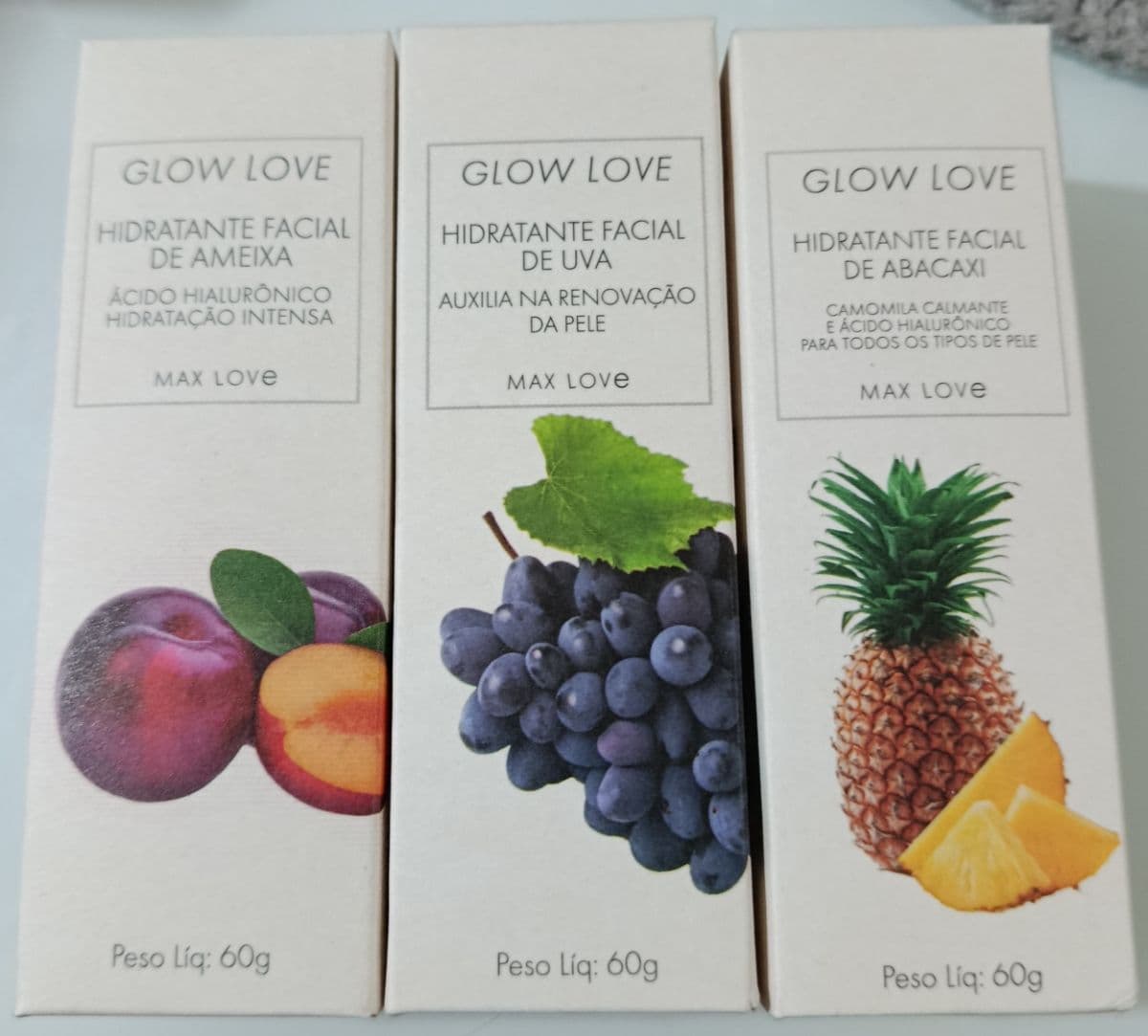 Hidratante facial Glow Love