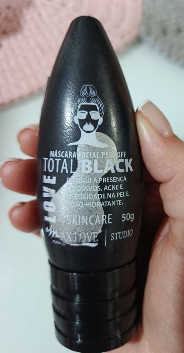 Máscara facial peel off total black