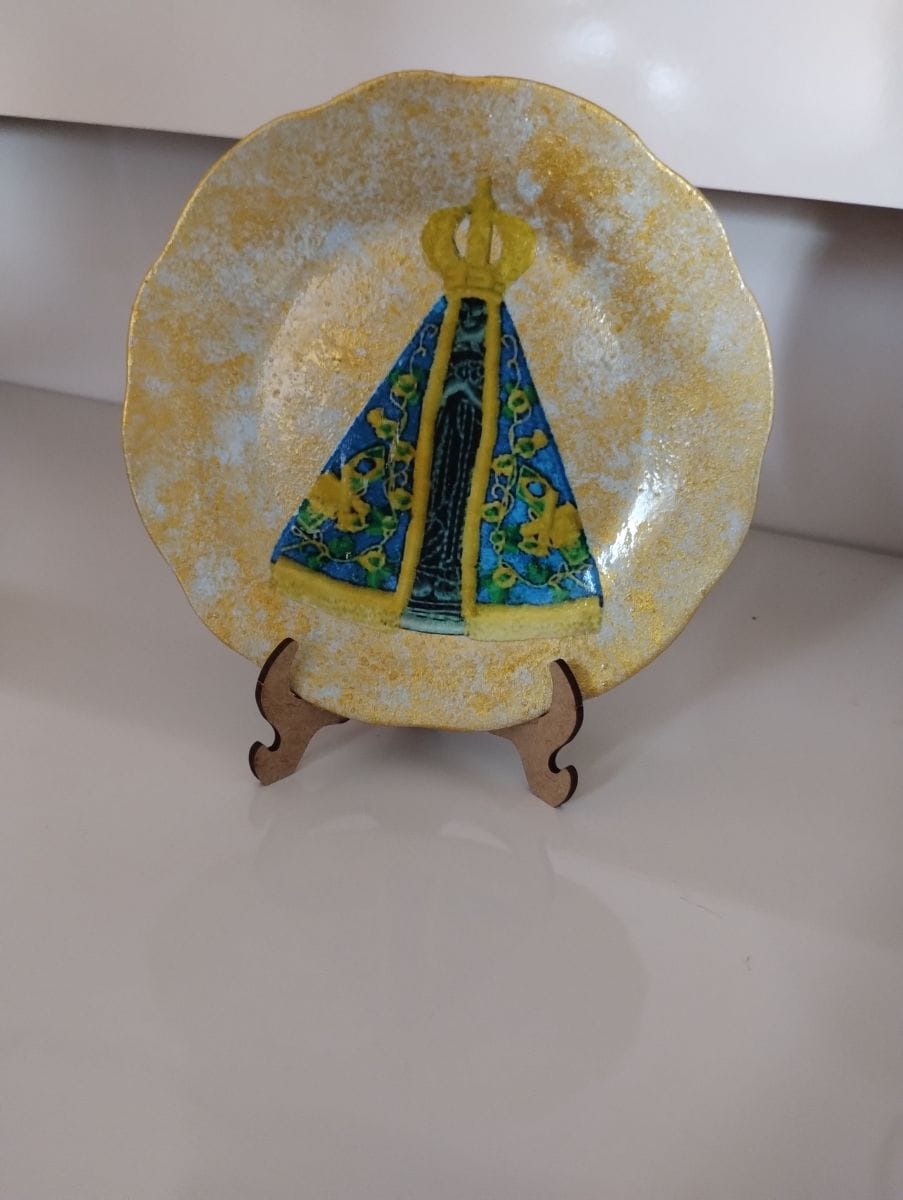 Pratos em decoupage - Foto 2