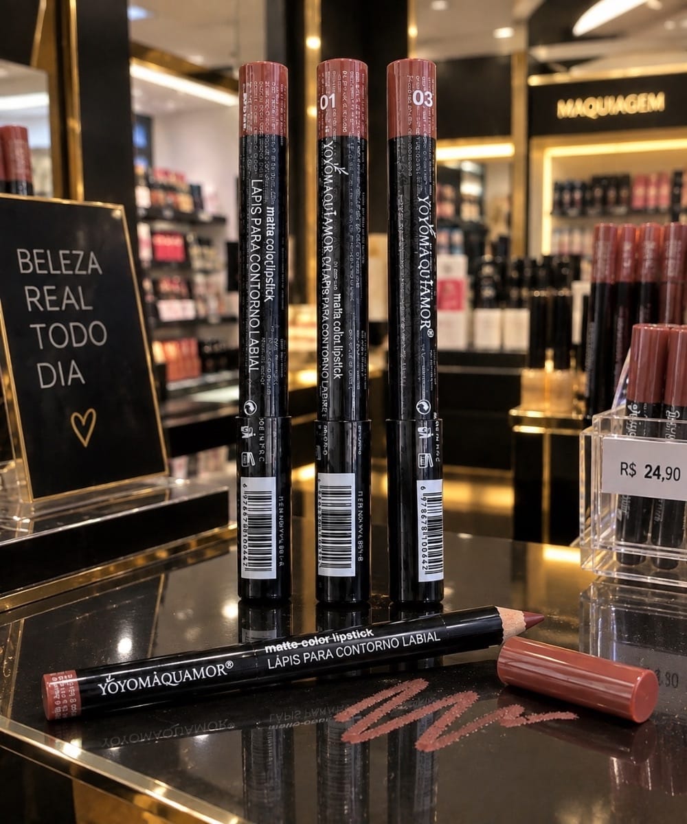 Lápis para contorno labial - Foto 1