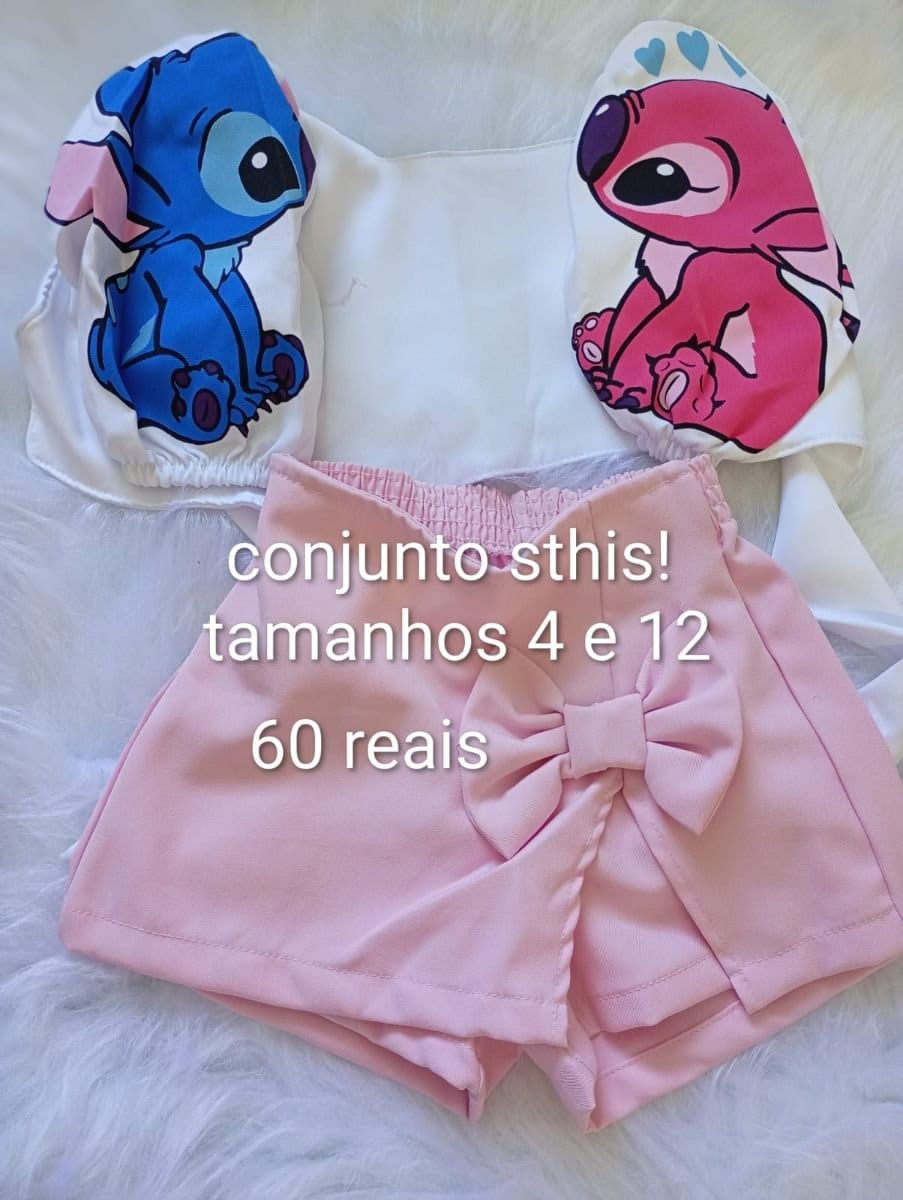 Conjunto Feminino Sthis - Tamanhos 4 e 12 - Foto 1
