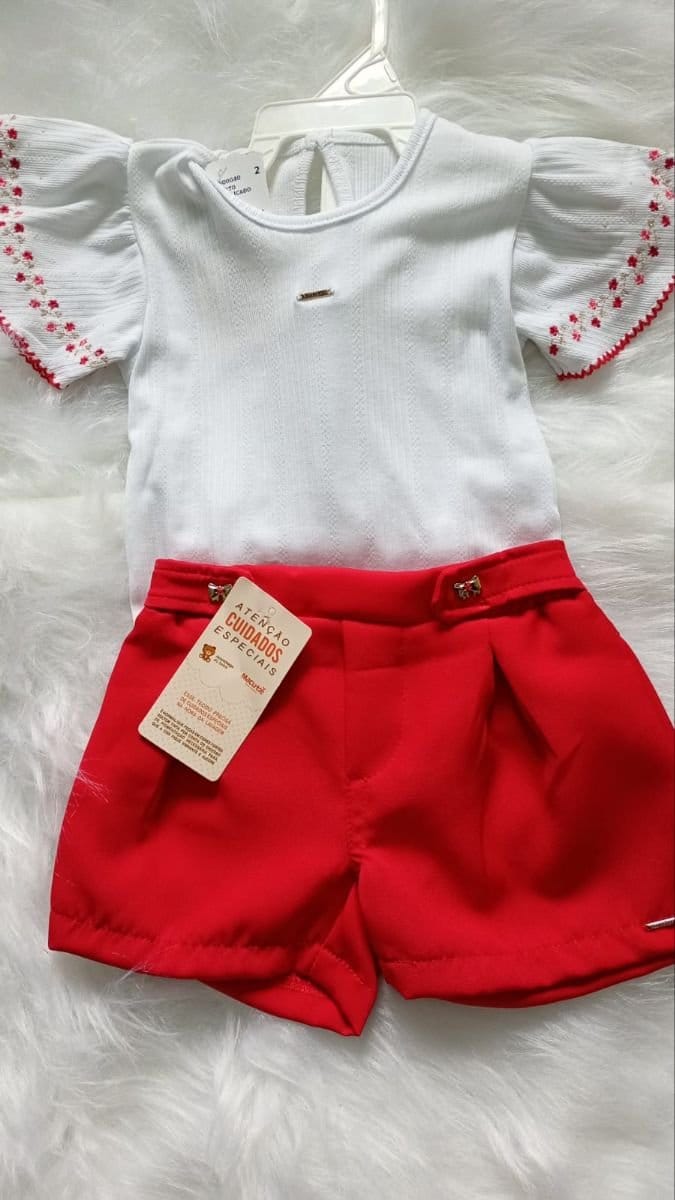 Conjunto Vermelho - Foto 1