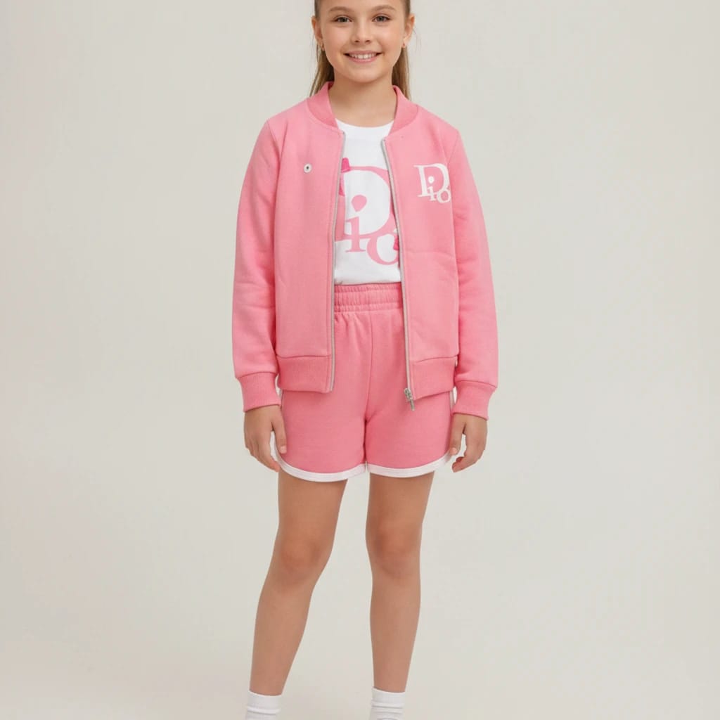 Conjunto Feminino Rosa Trico - Foto 2
