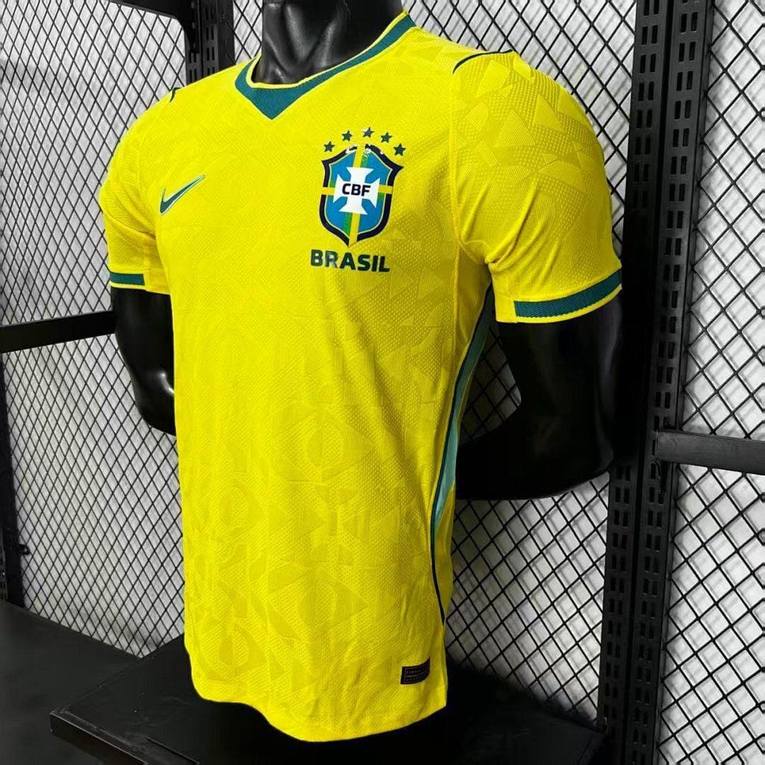 Camisa Brasil malha Tailandesa 1.1 jogador - Foto 2