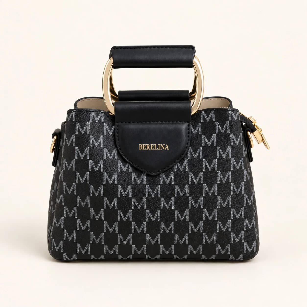 Bolsa Berelina em couro, tamanho P