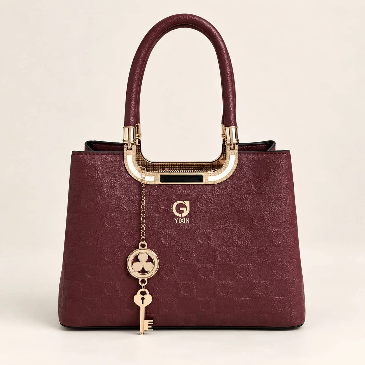 Bolsa de Couro - Cor Vinho