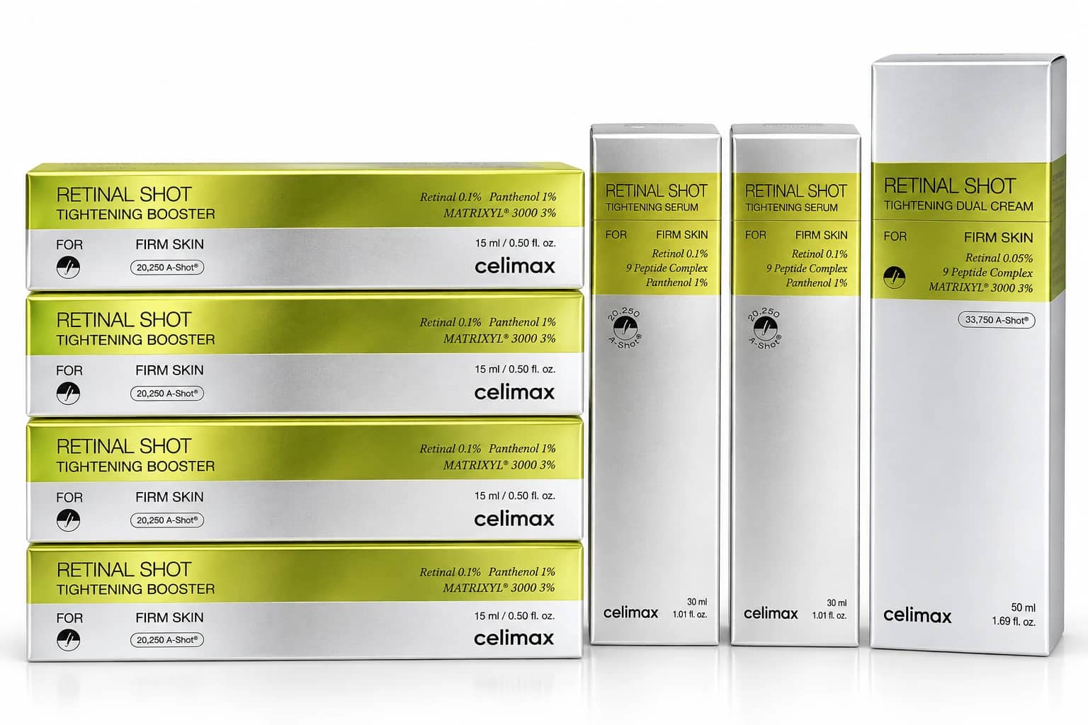Celimax Retinal Shot - Tratamento Firmador e Antirrugas Avançado