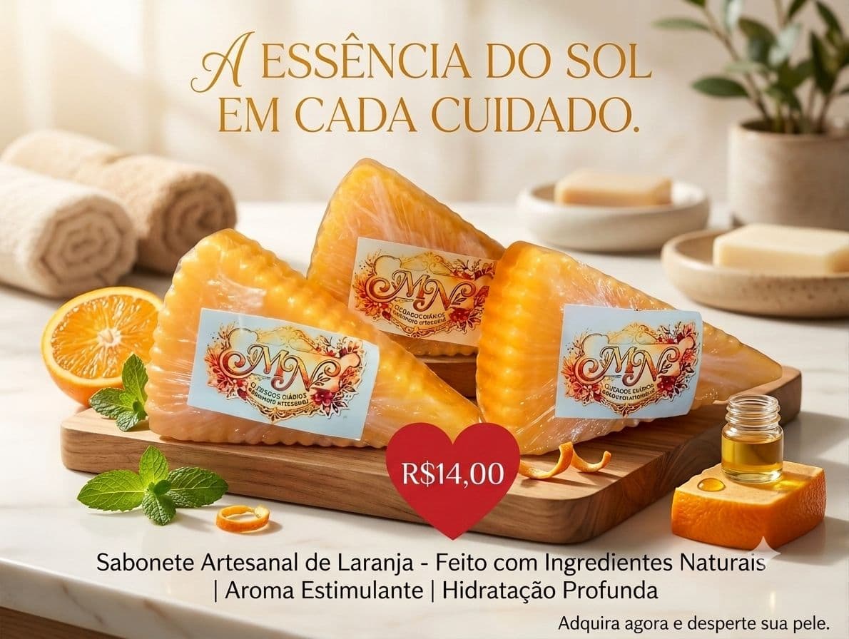 Sabonete de laranja