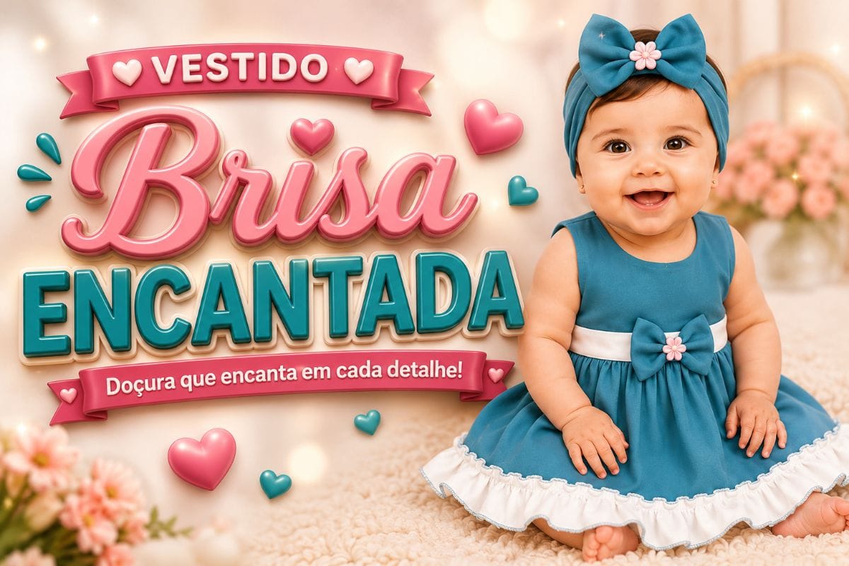 VESTIDO BRISA ENCANTADA - Foto 1