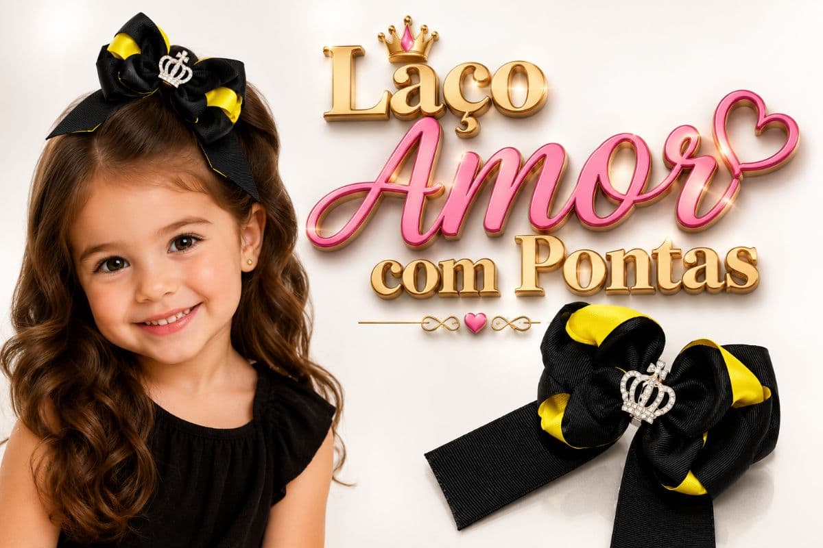 Laço Amor com Pontas