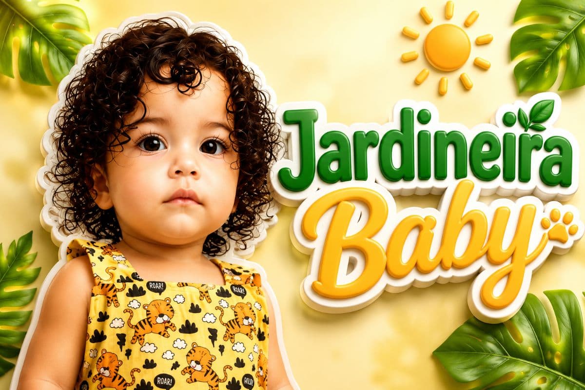ROMPER BABY JARDINEIRA