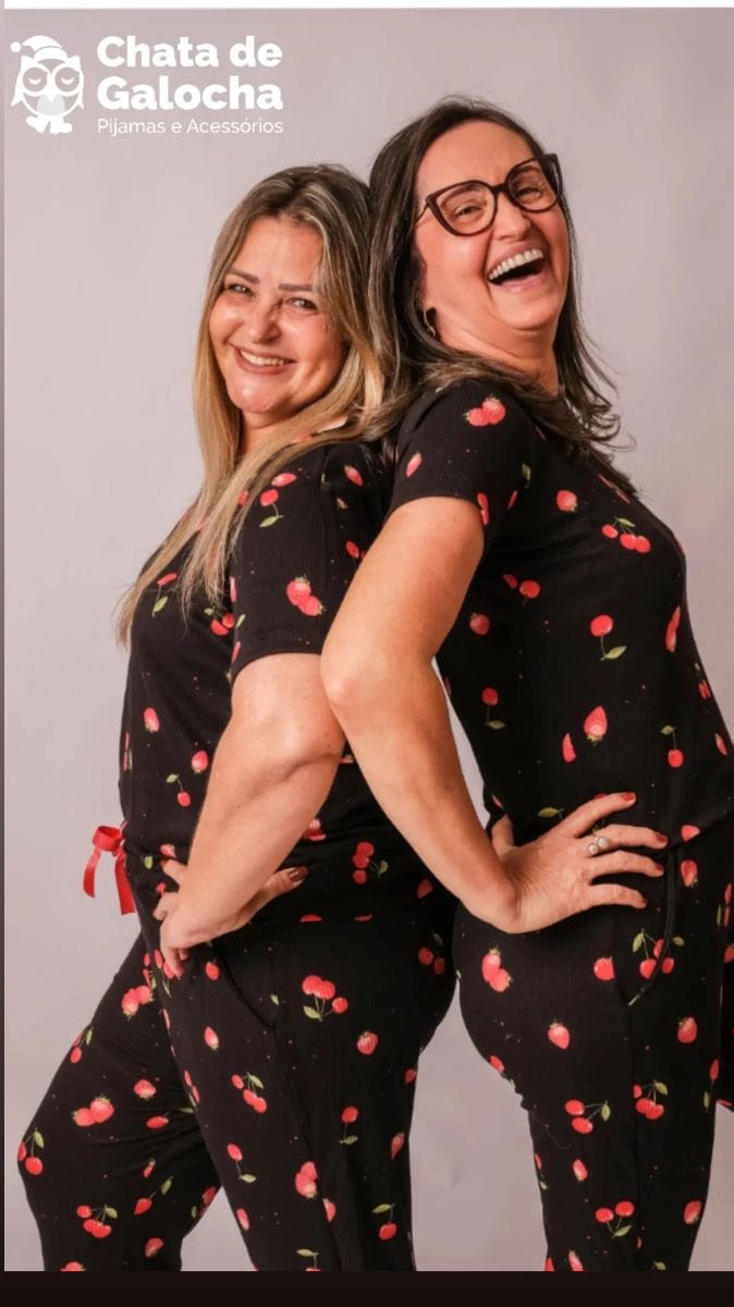 Pijama Cerejinha - Foto 1