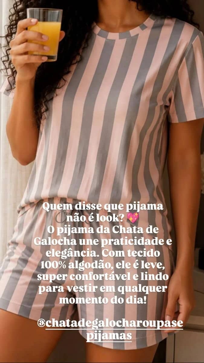 Pijama listrado