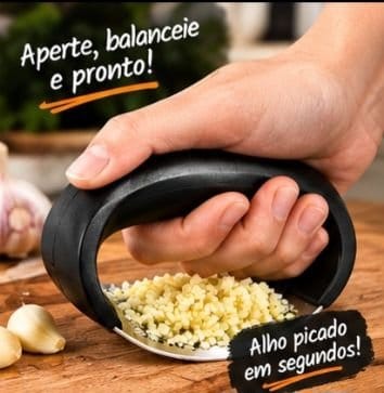 Espremedor de alho Inox - Foto 1