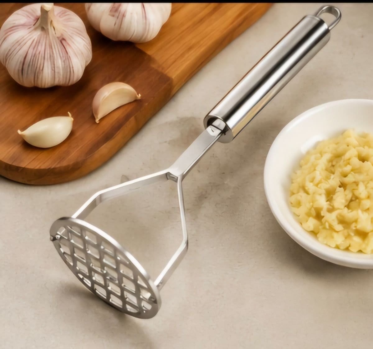 Amassador de Batatas e legumes Inox - Foto 6