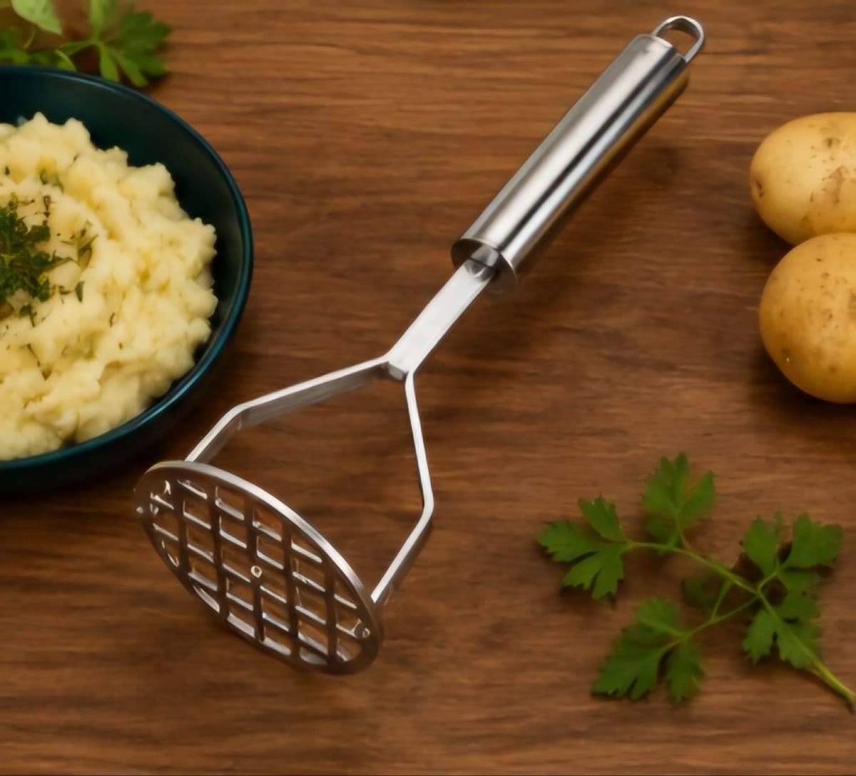 Amassador de Batatas e legumes Inox - Foto 4