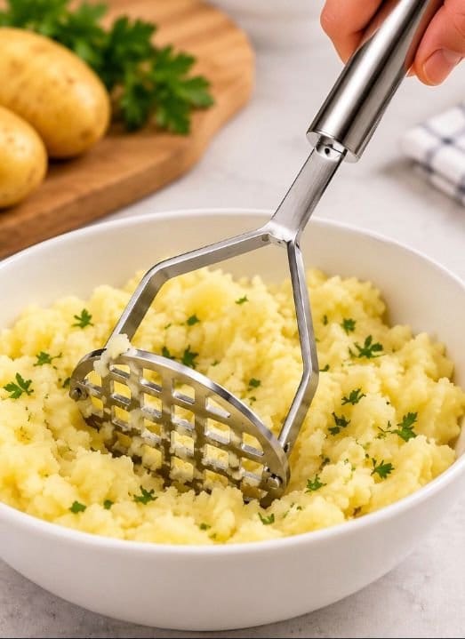 Amassador de Batatas e legumes Inox - Foto 2
