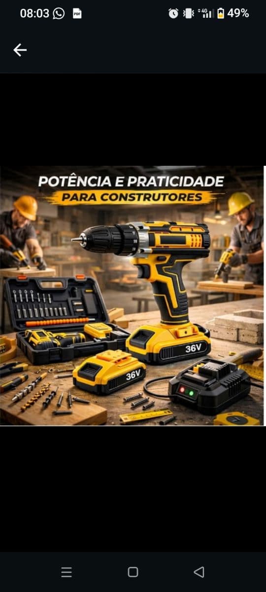 Furadeira e parafusadeira