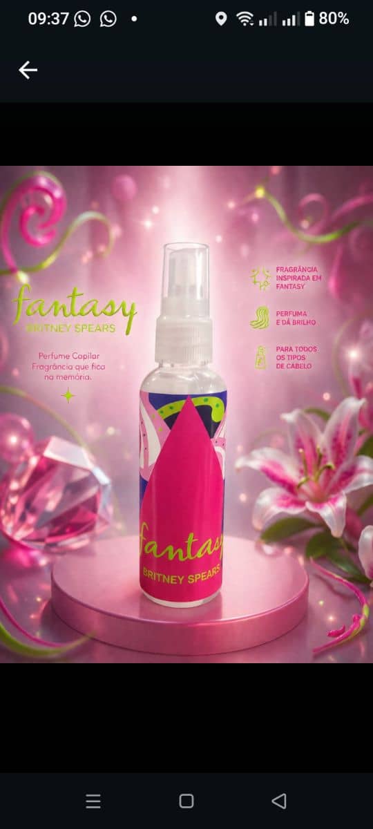 Perfume capilar