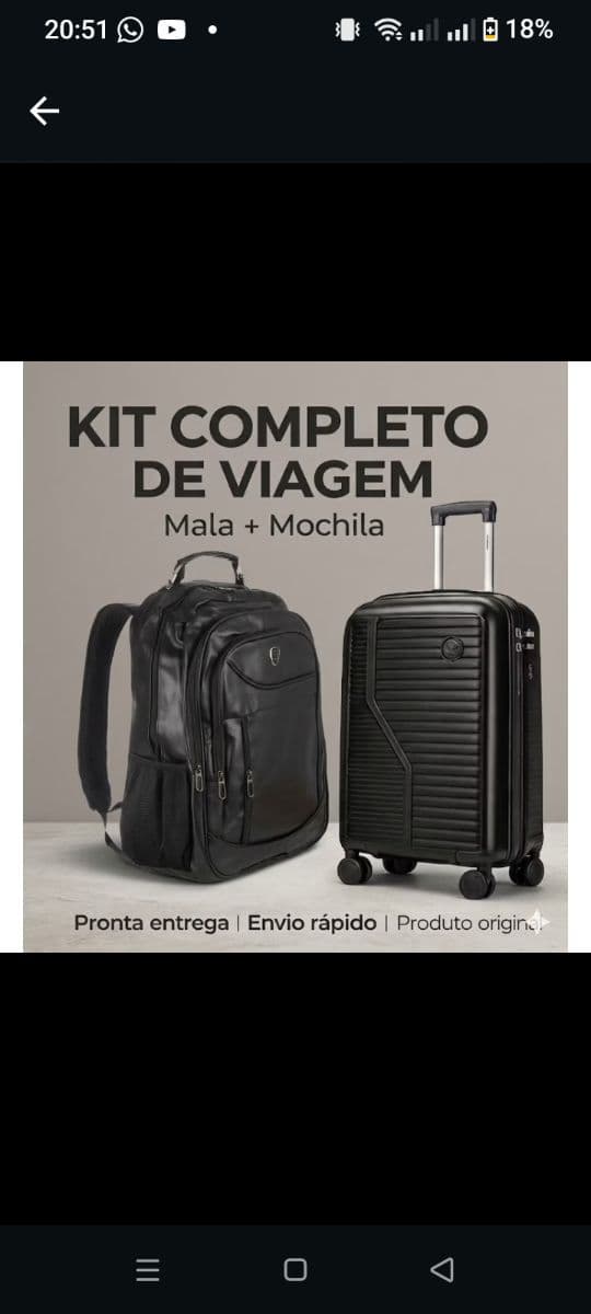 Mala +mochila