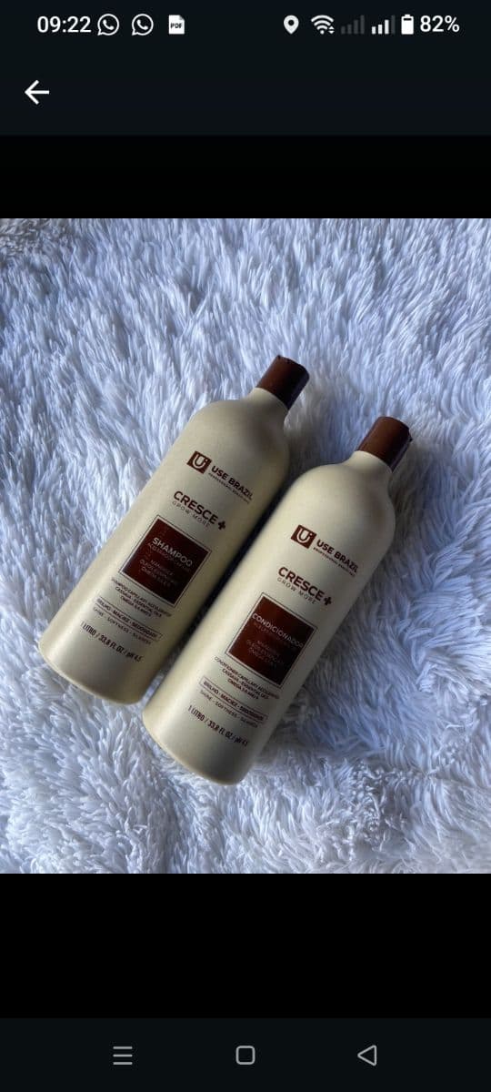 Shampoo e condicionador