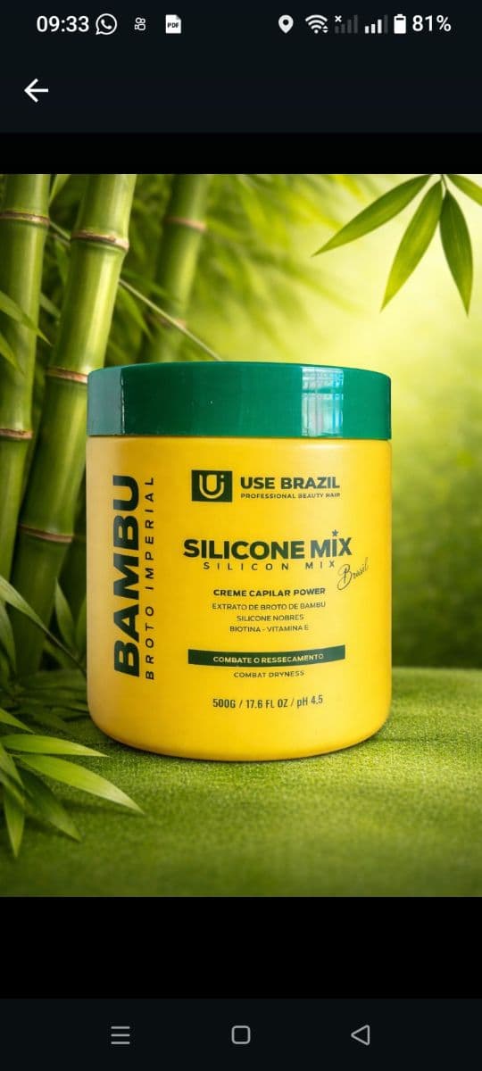 Máscara de silicone 500 ml