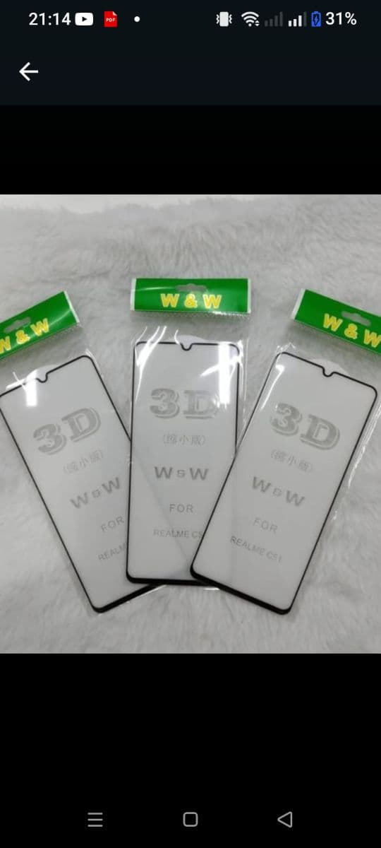 Película 3D fina