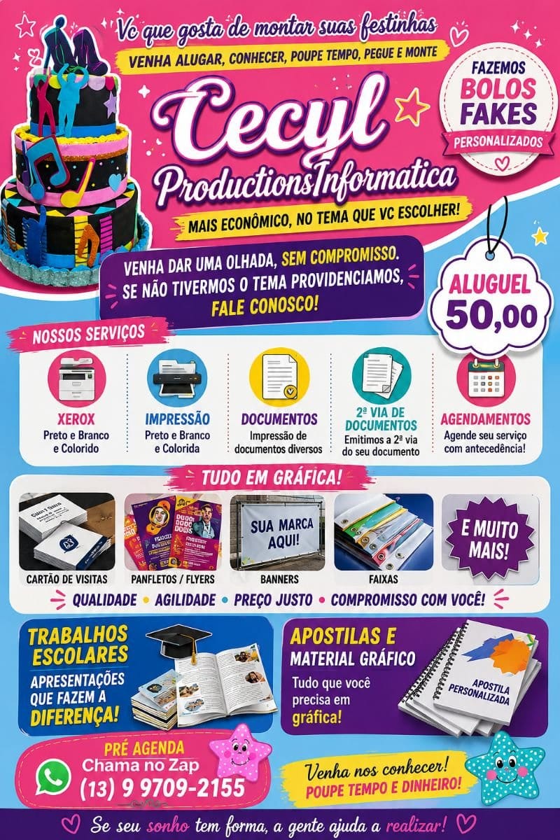 bolos fakes alugueis - Foto 3