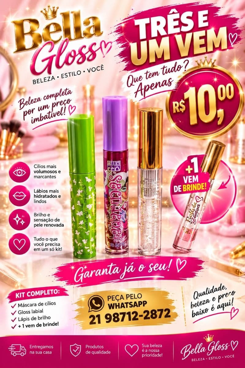 Brilho labial - Foto 2