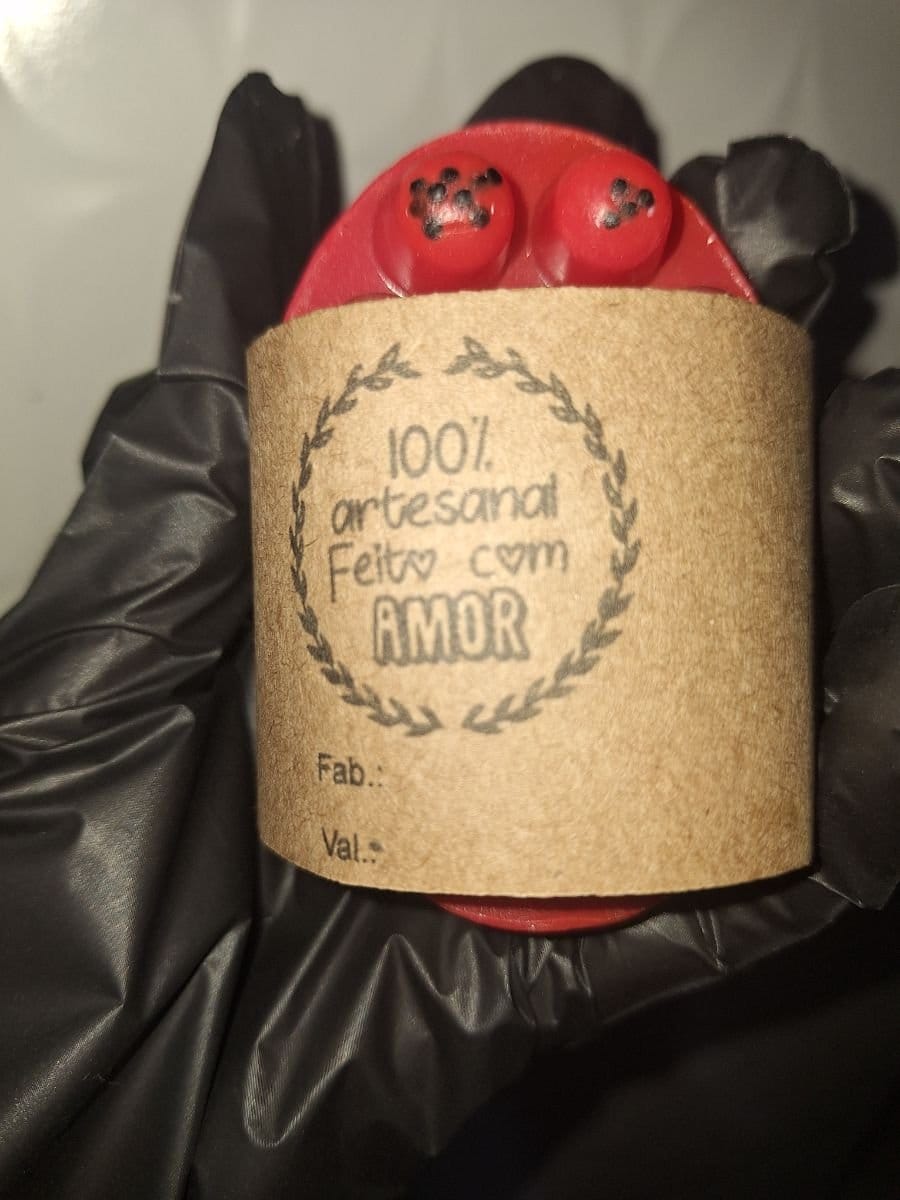Sabonete massageador artesanal 100g, valor por unidade. - Foto 3