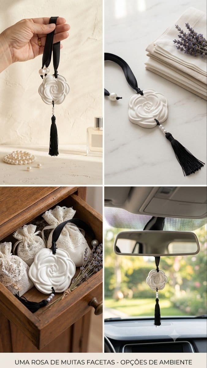 Flor Aromática para Carro e Armário - Linha Citrico - Foto 3