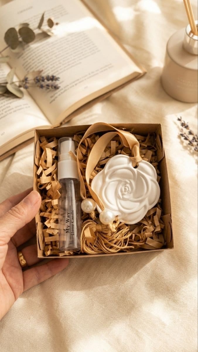 Flor Aromática para Carro e Armário - Linha Citrico - Foto 2