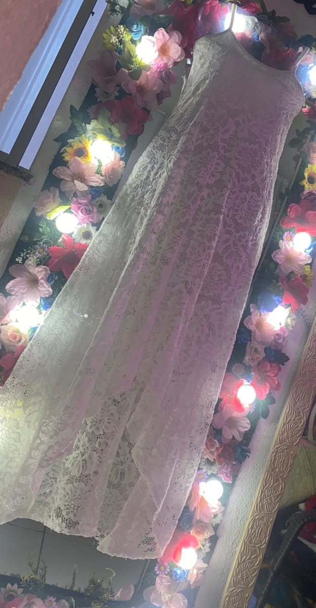 Vestido branco de renda - Foto 2
