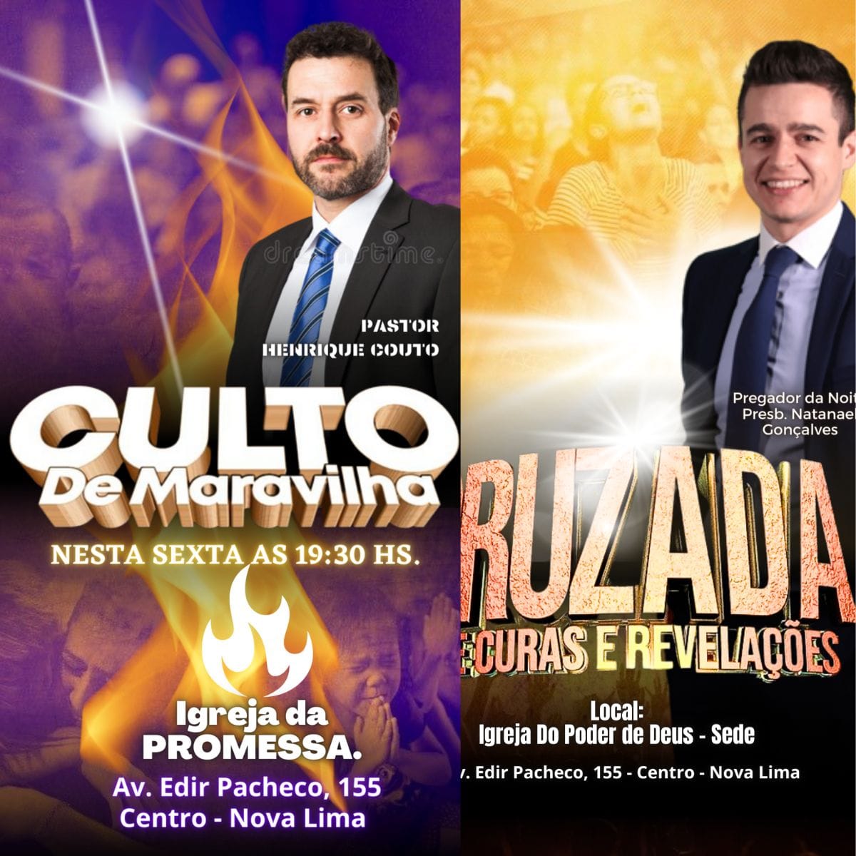 1200 ARTES CANVA EDITAVEIS PARA IGREJA - Foto 4