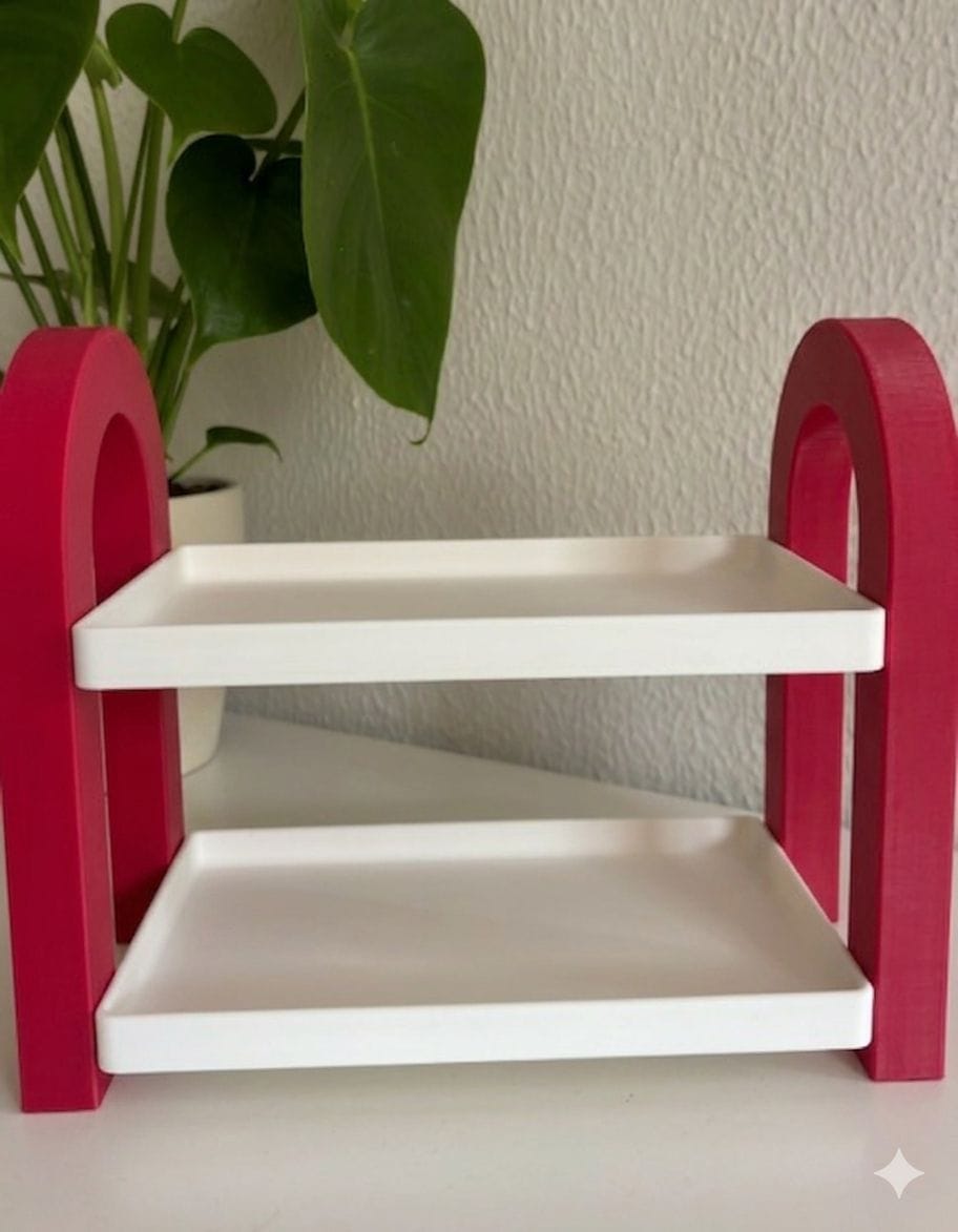 Organizador de Maquiagem/Perfumes/Joias – Praticidade e Estilo em 3D - Foto 1