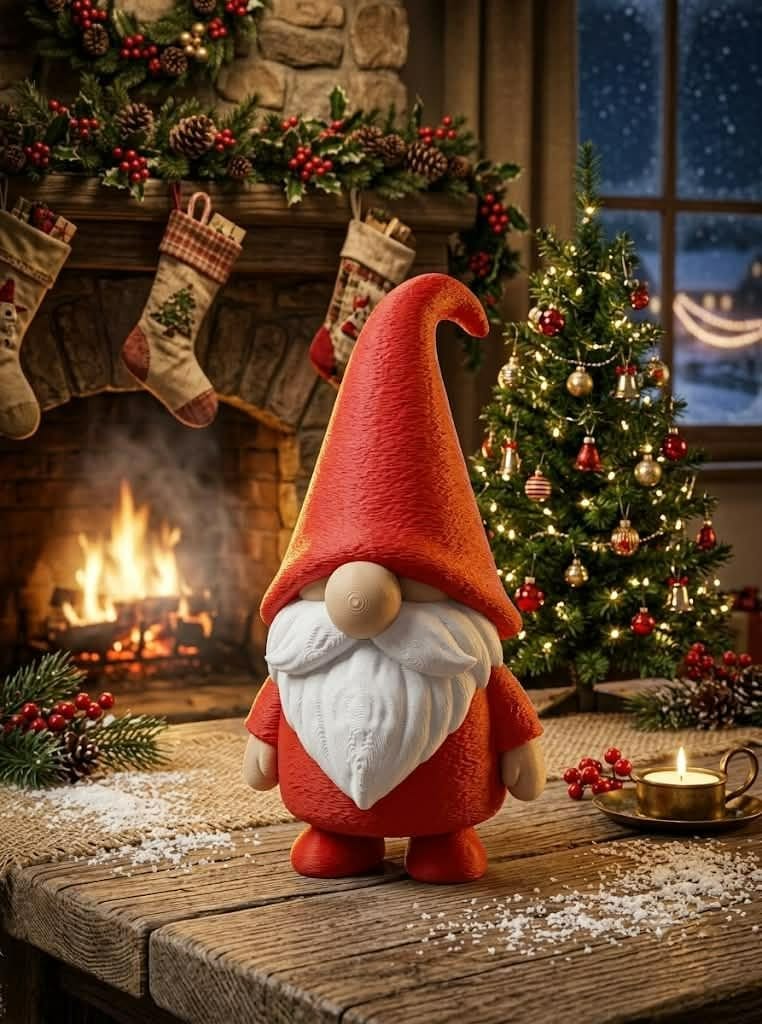 Gnomo de Natal - Foto 1