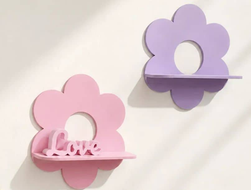 Conjunto de Prateleira de Parede