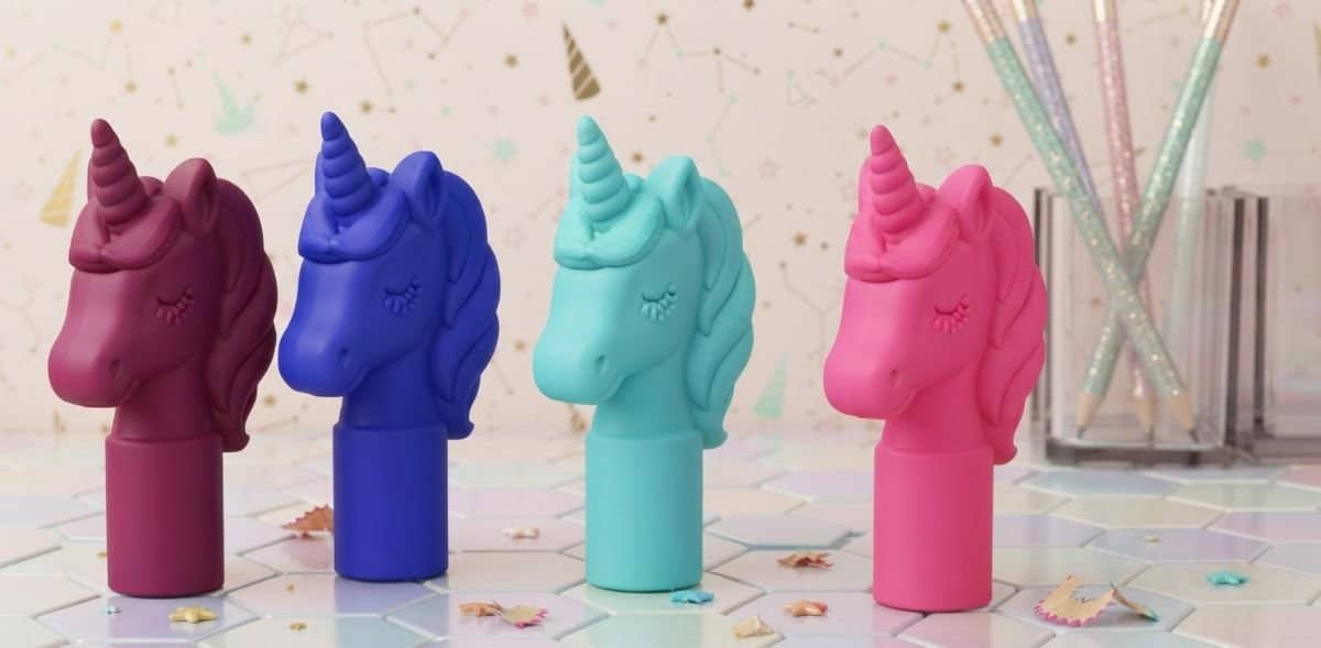 Kit ponteira de lápis Unicorne