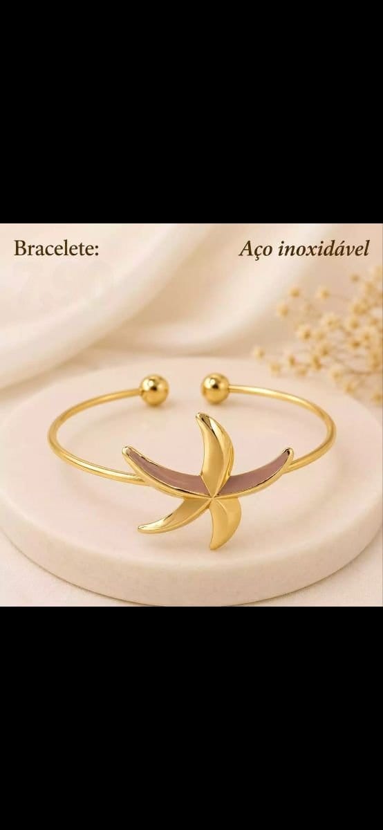 Bracelete em aço inoxidável - Foto 1