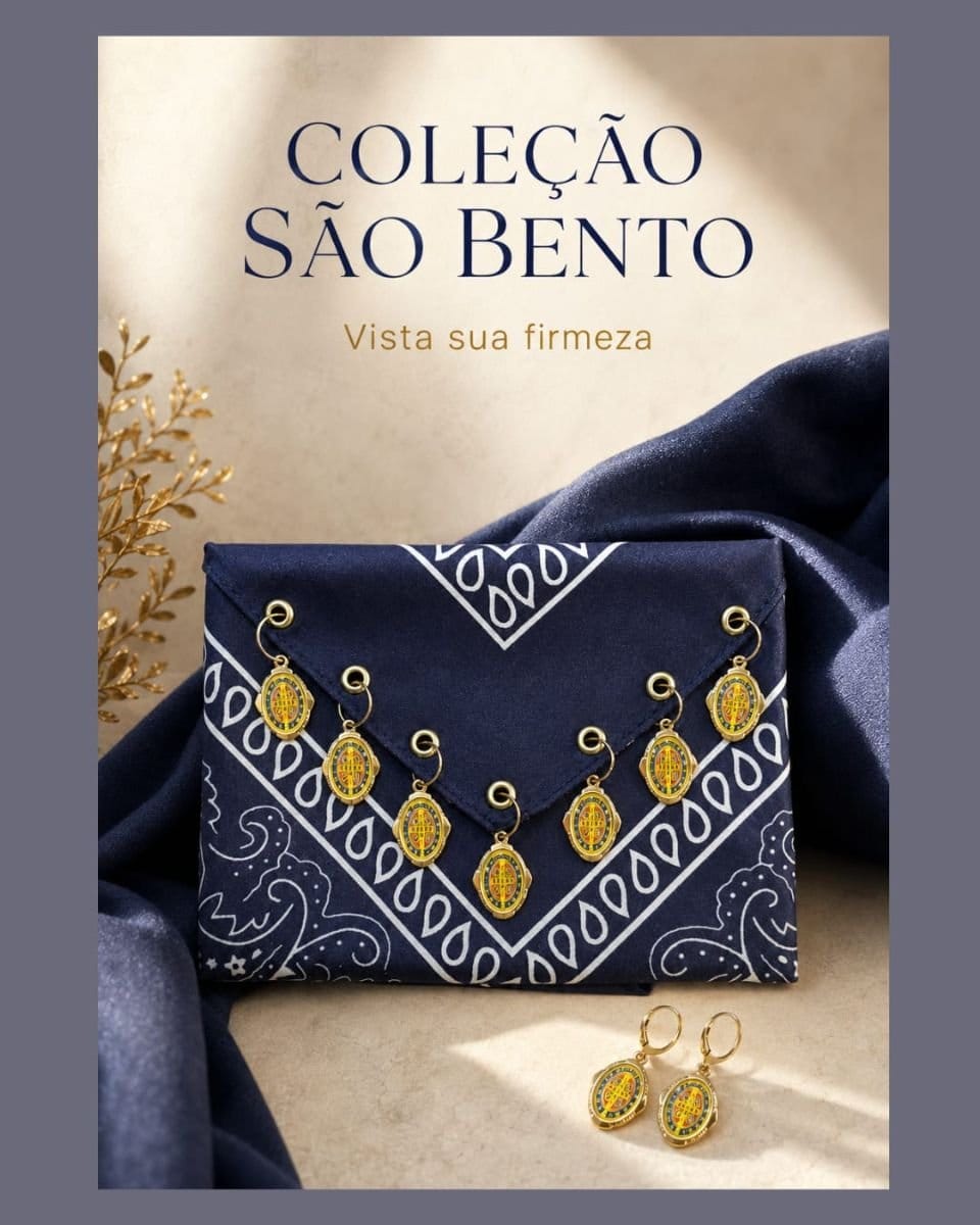 Bandana SÃO BENTO ( KIT DISCERNIMENYO ) - Foto 5