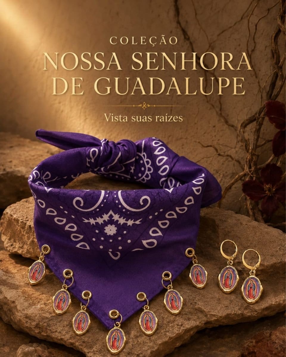 Bandana NOSSA SENHORA DE GUADALUPE ( KIT PERTENCIMENTO ) - Foto 4