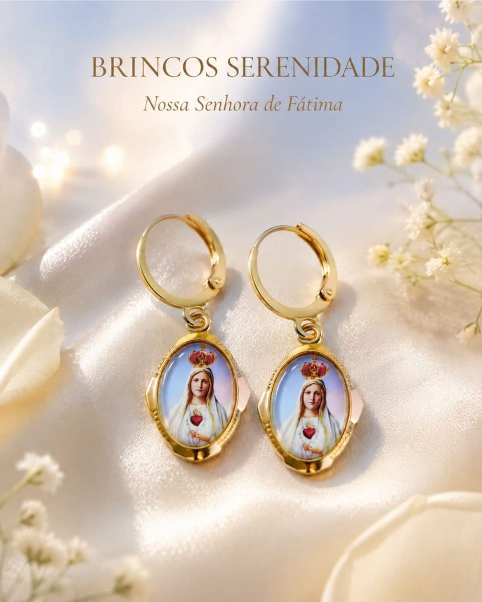 Bandana NOSSA SENHORA DE FÁTIMA ( KIT SERENIDADE) - Foto 4