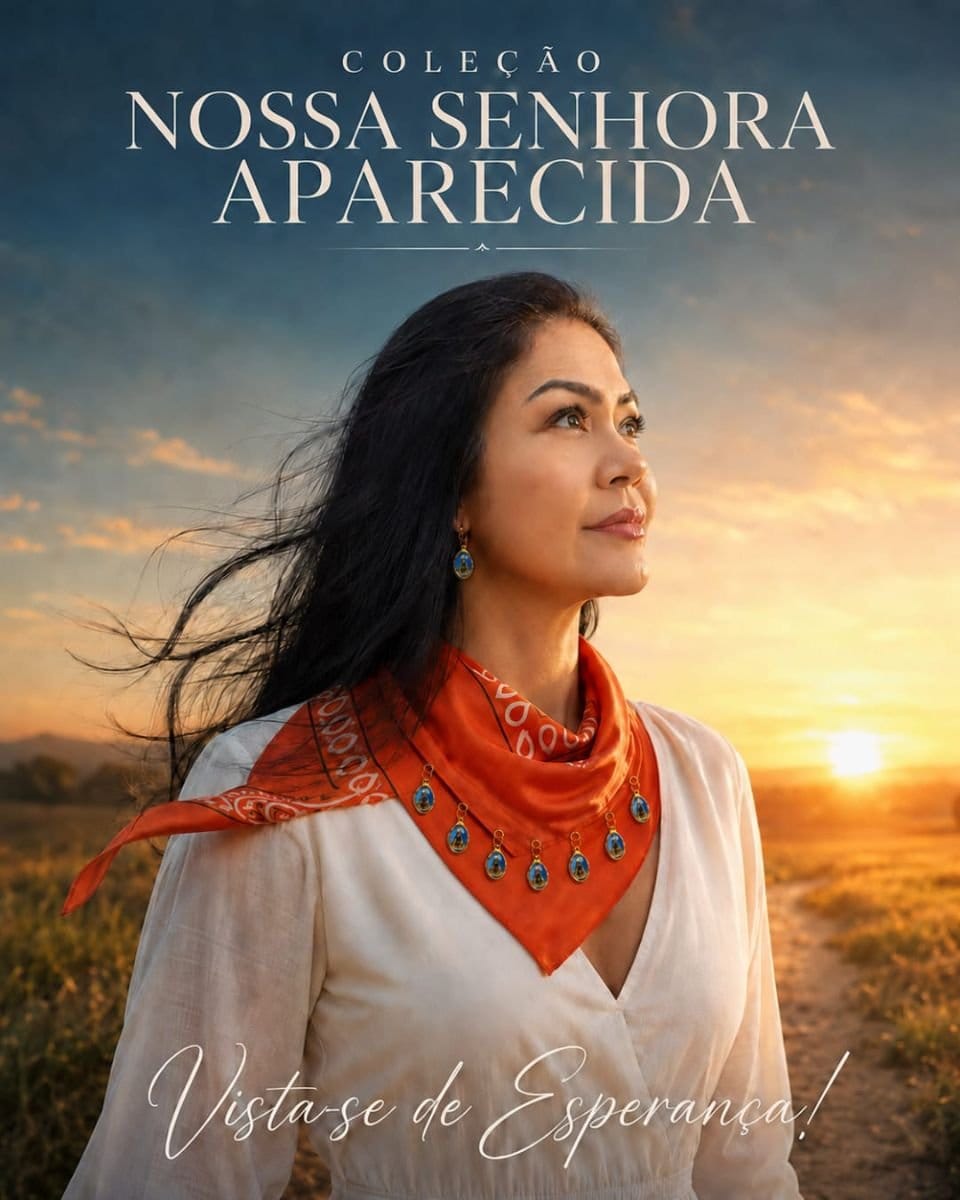 Bandana NOSSA SENHORA APARECIDA ( KIT ESPERANÇA )