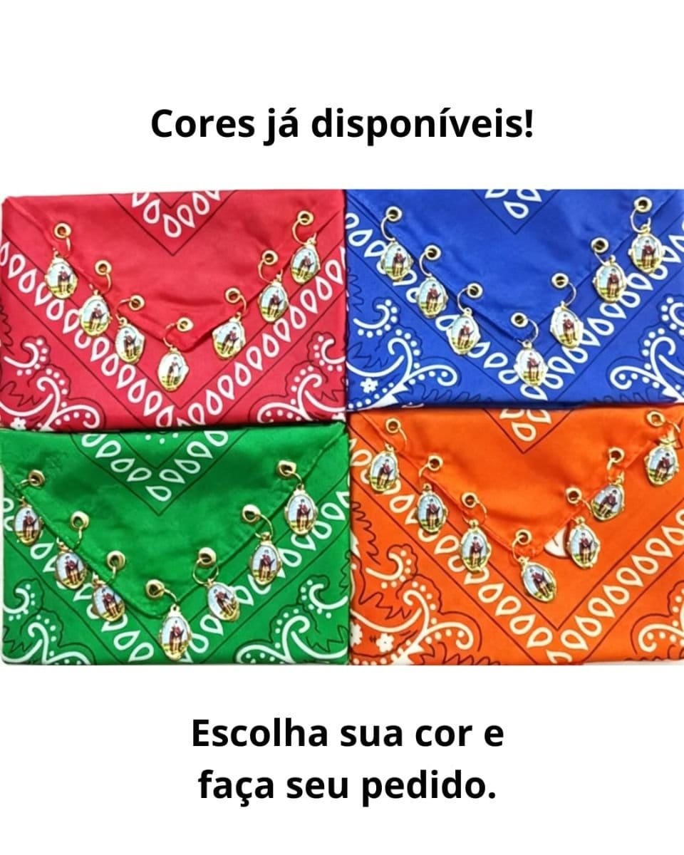 Bandana SANTO EXPEDITO ( KIT DECISÃO ) - Foto 6