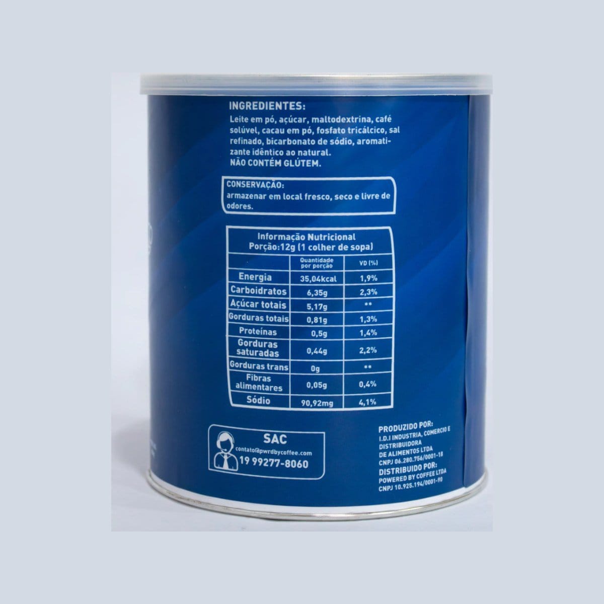 CAPPUCCINO POTE AVELÃ 400G - Foto 2