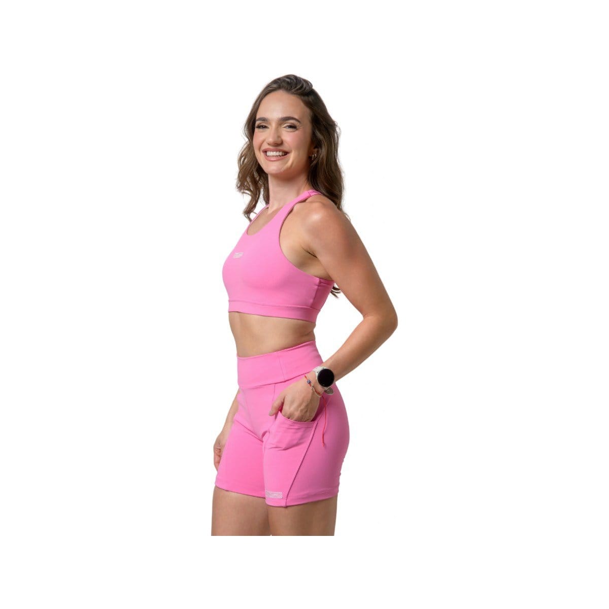 SHORTS BEL C/BOLSO ROSA MILKSHAKE - Foto 4